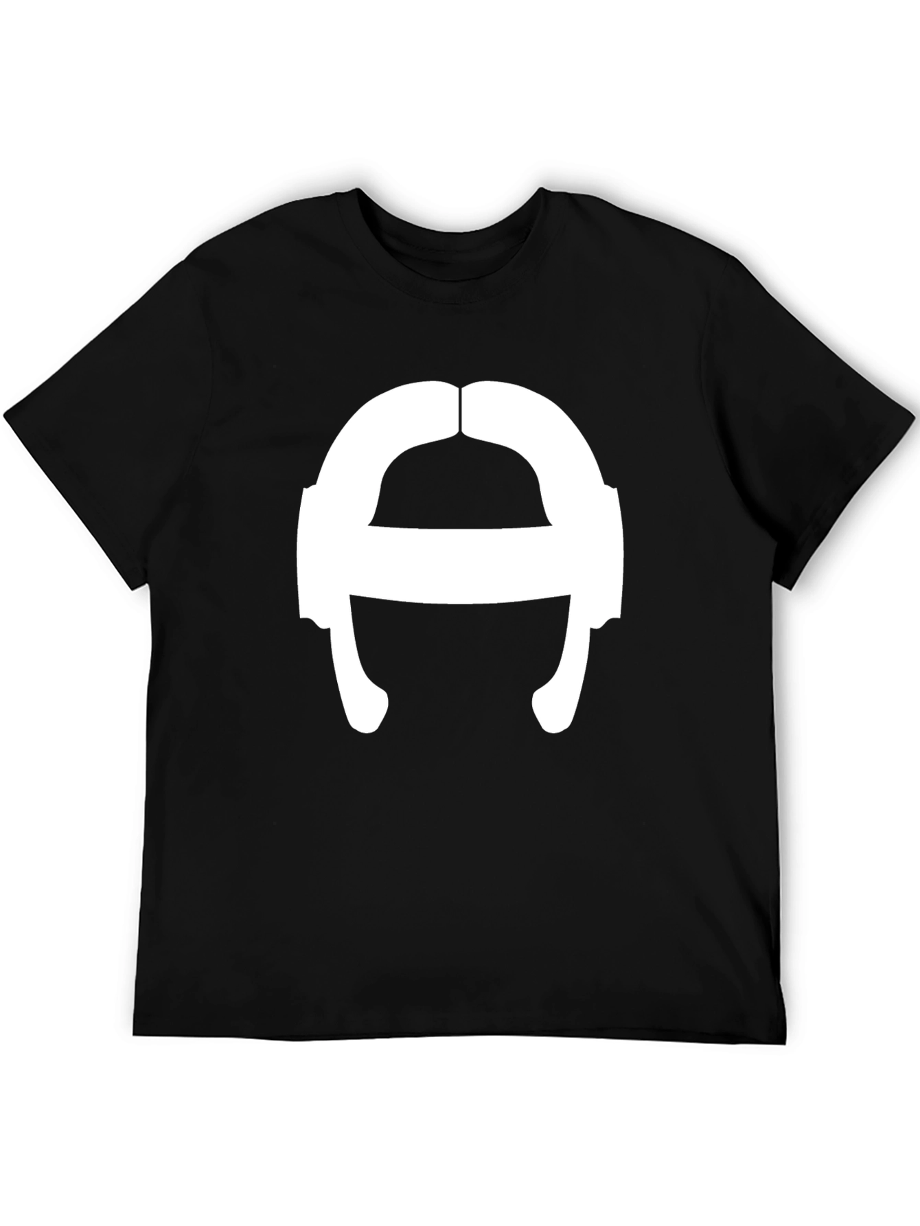 Spartan Helmet Graphic Tee - Black