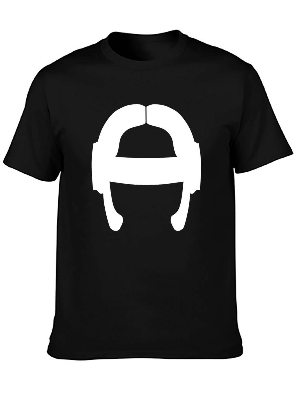 Spartan Helmet Graphic Tee - Black