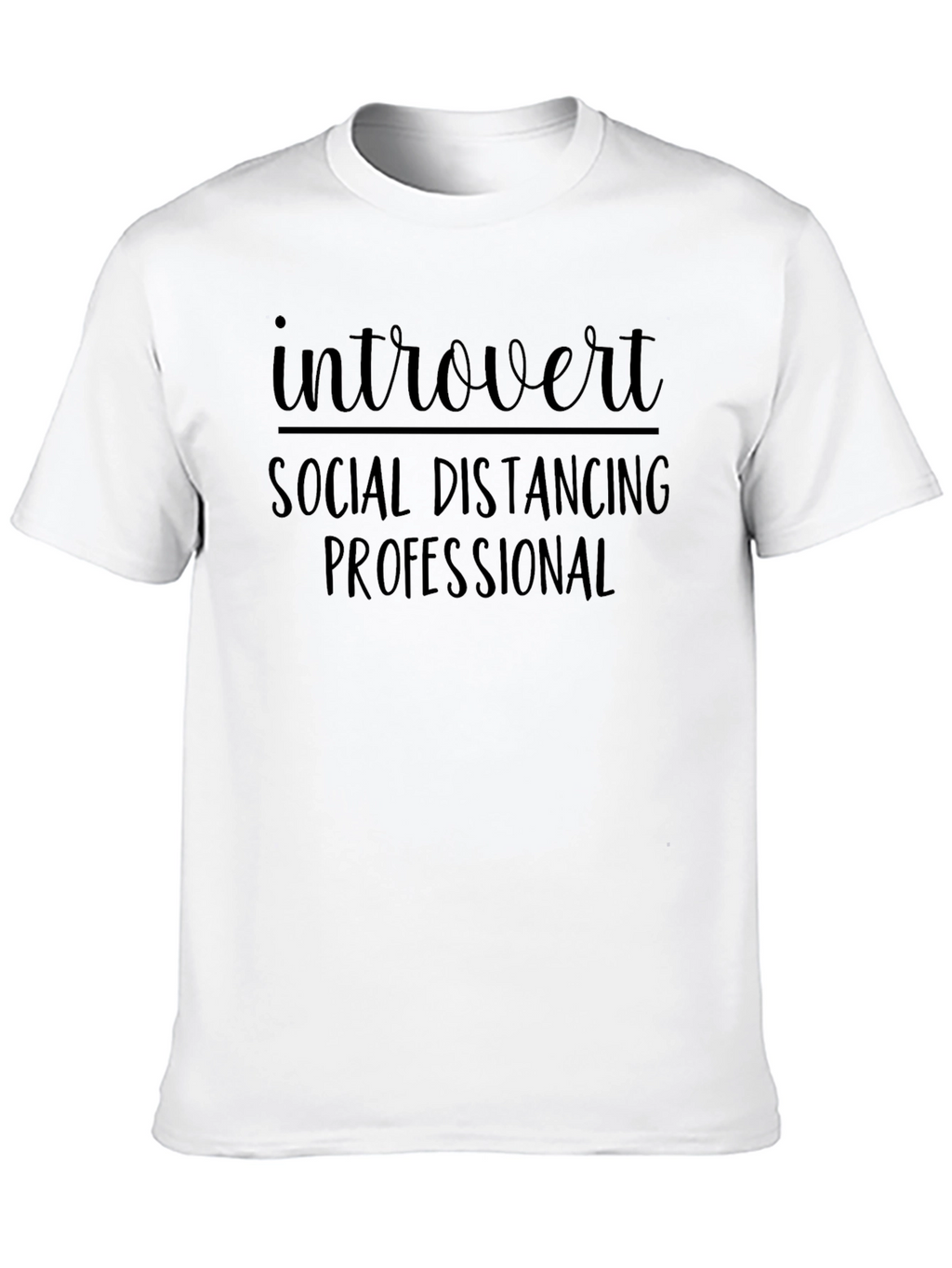Introvert Social Distancing T-Shirt