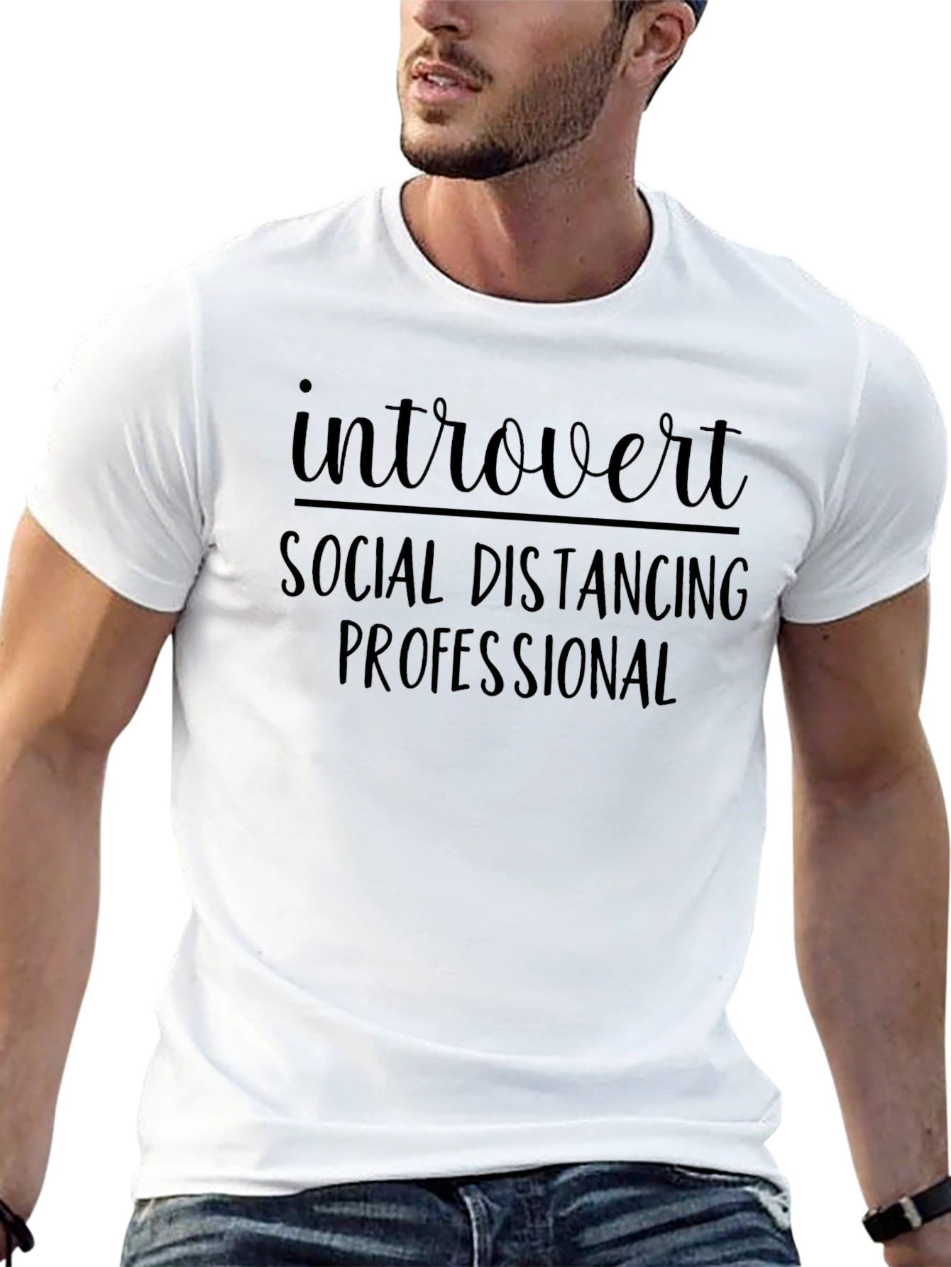 Introvert Social Distancing T-Shirt
