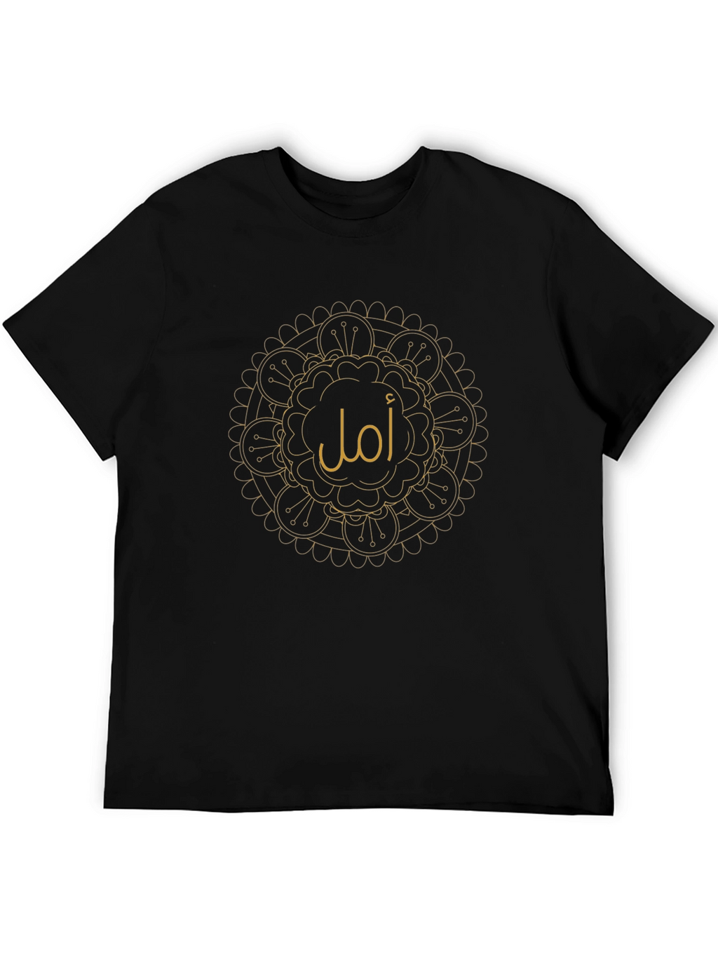 Hope Mandala T-Shirt - Black