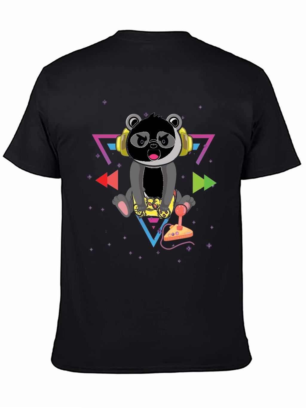 Gamer Panda Graphic Tee
