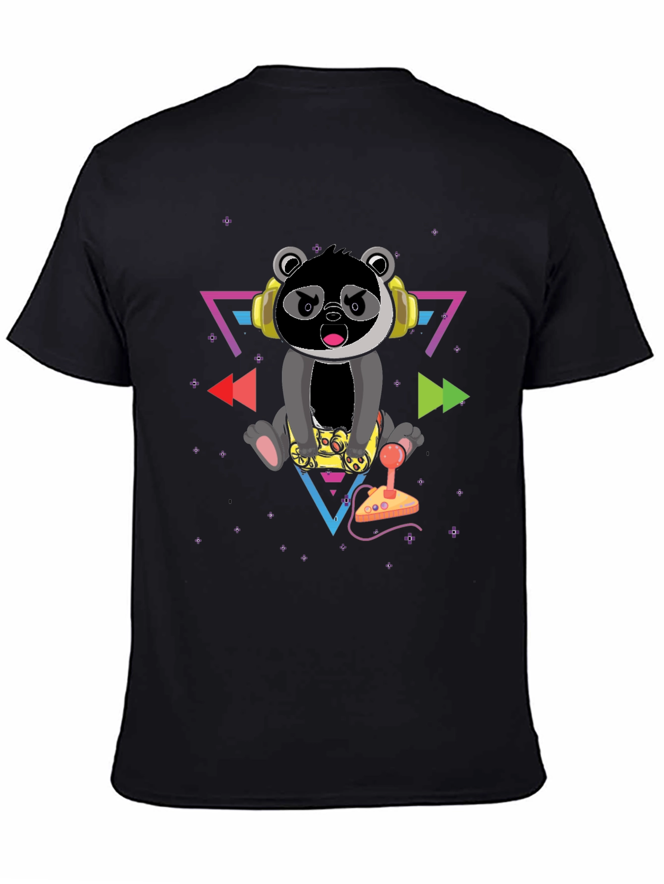 Gamer Panda Graphic Tee