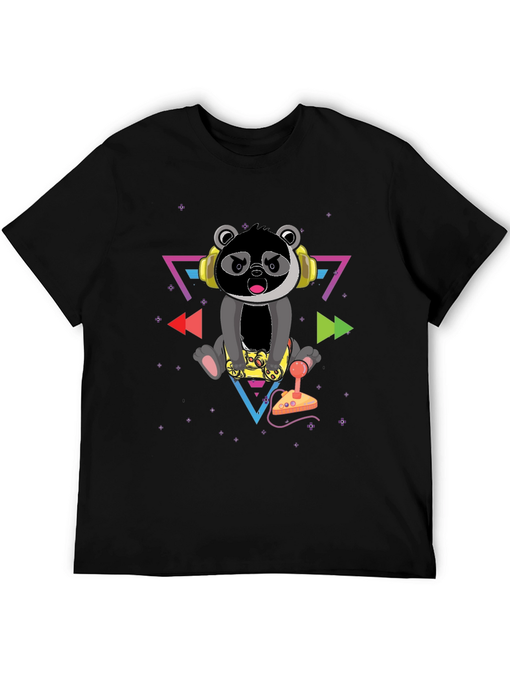 Gamer Panda Graphic Tee