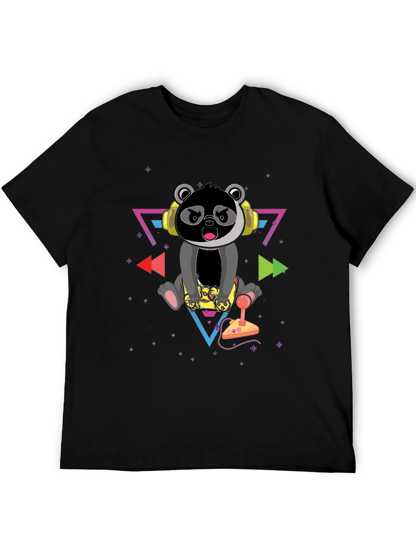 Gamer Panda Graphic Tee
