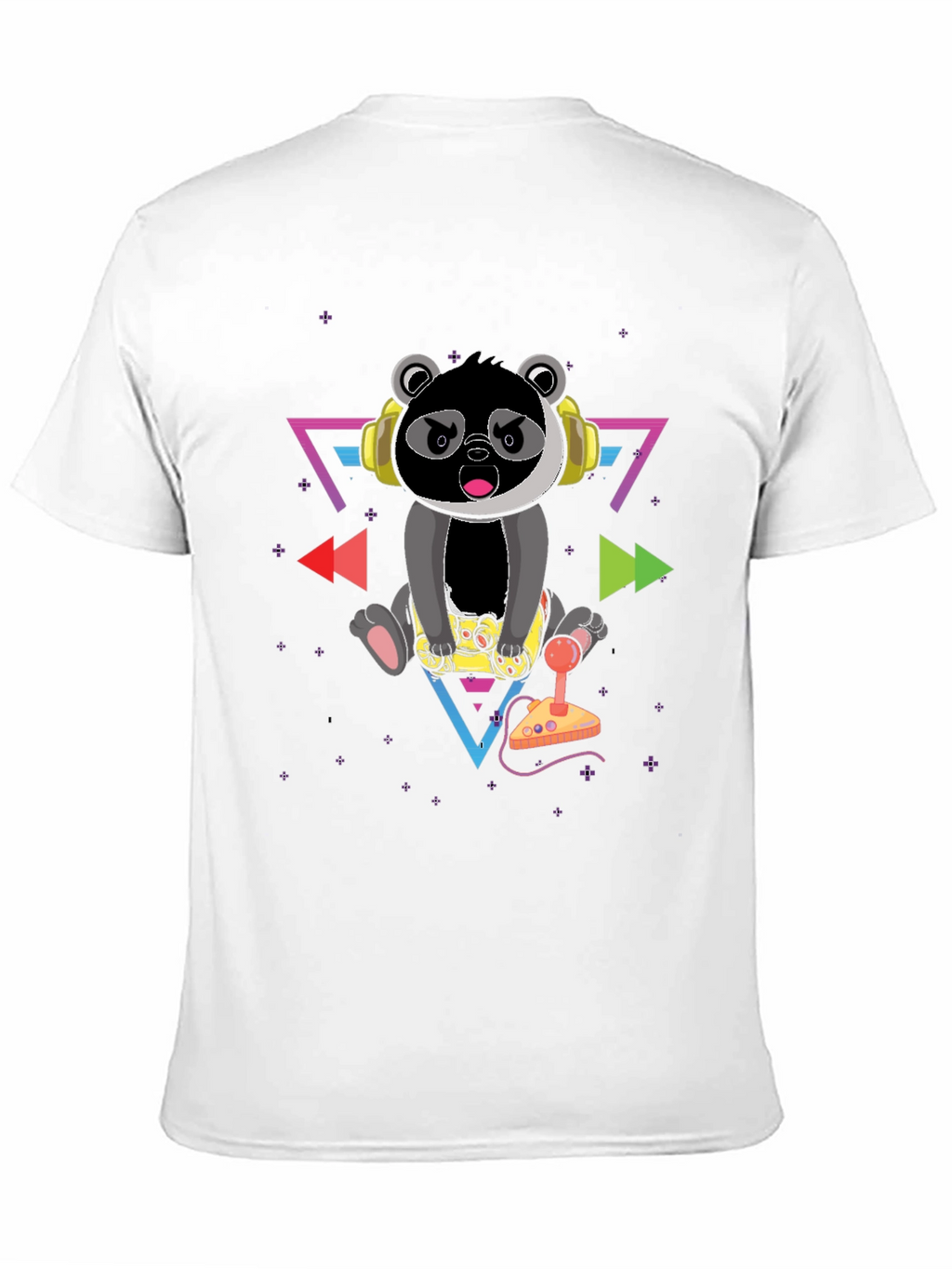 Gamer Panda Graphic Tee