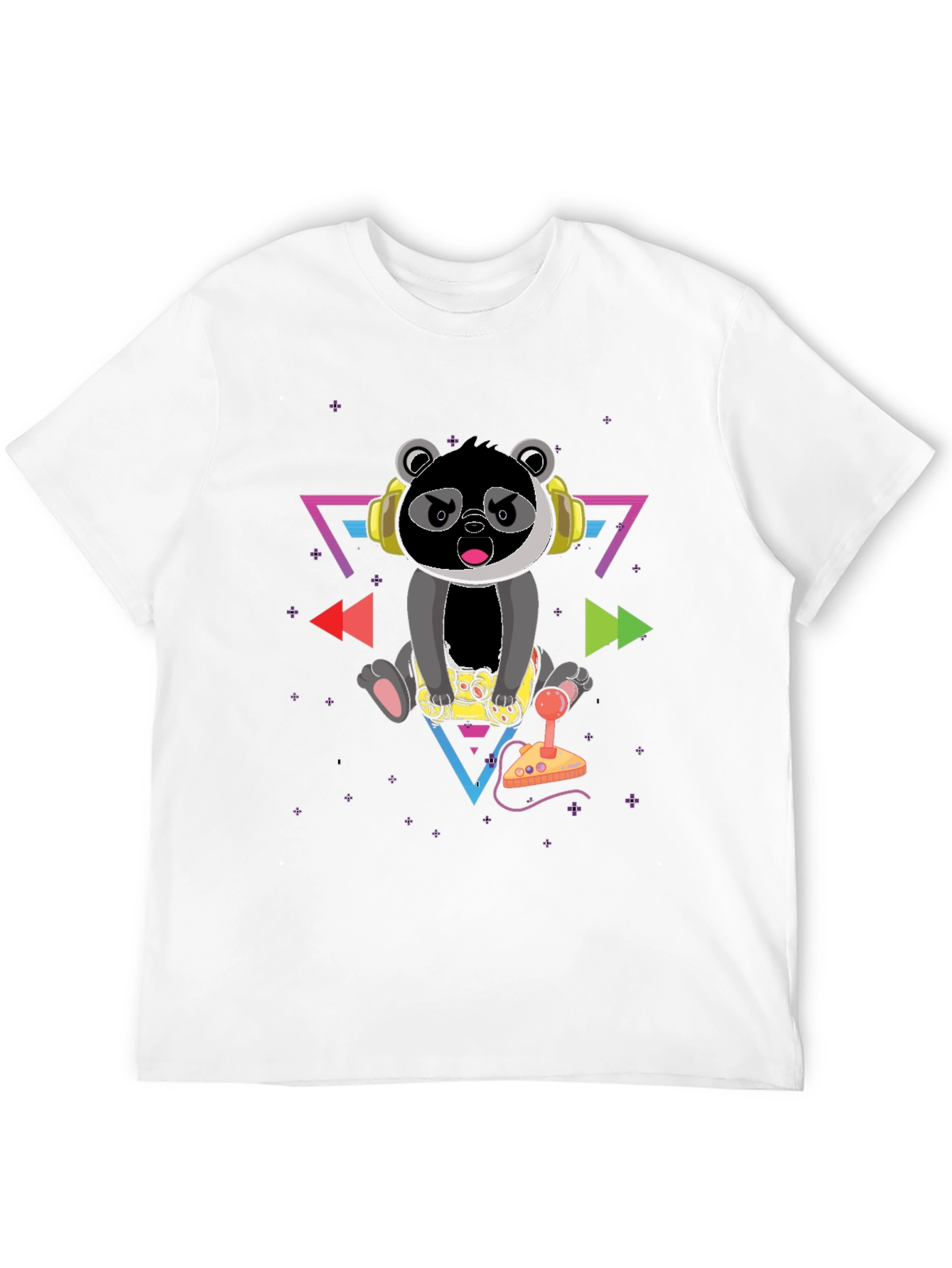 Gamer Panda Graphic Tee