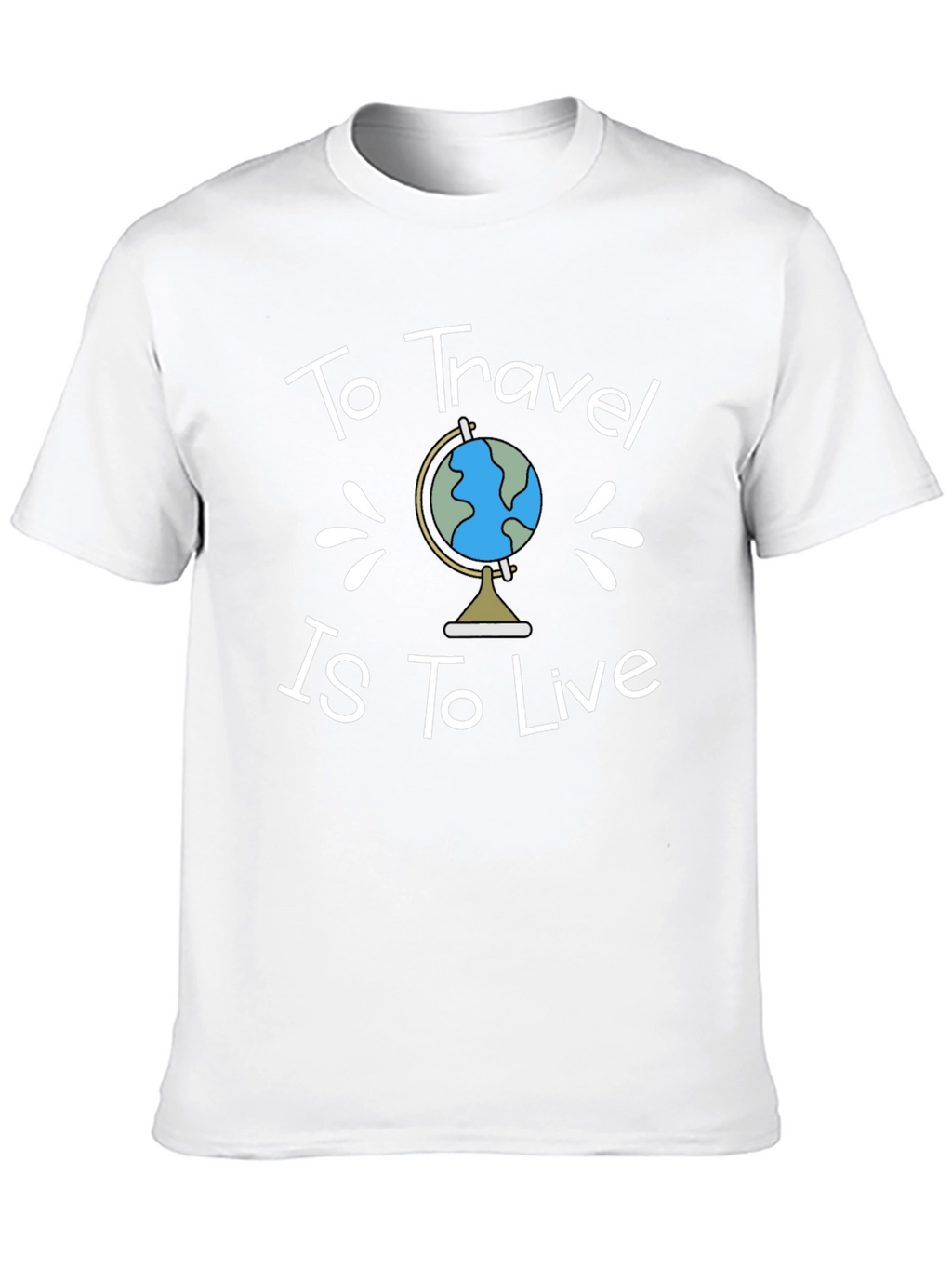 To Travel is To Live Black T-Shirt