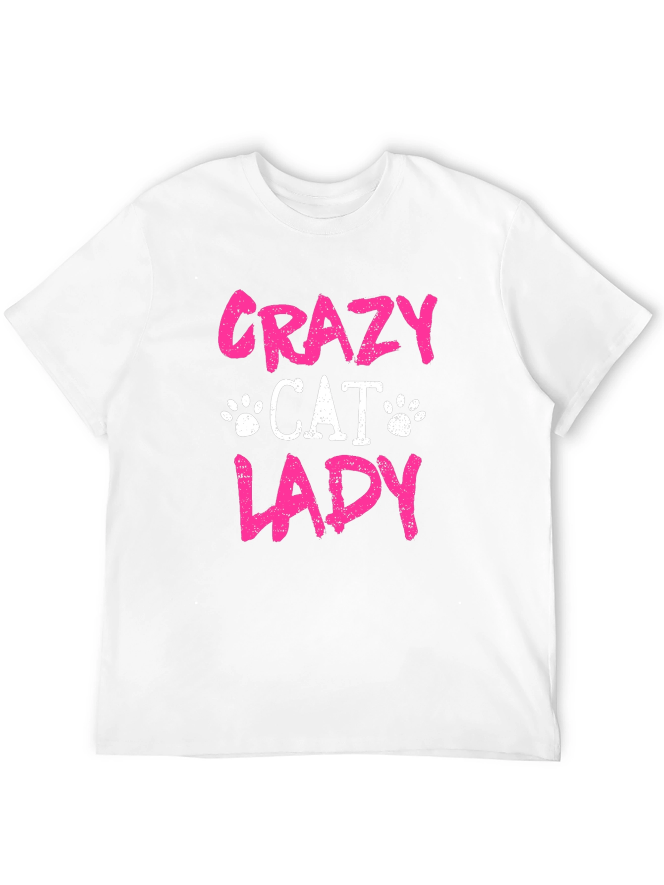 Crazy Cat Lady T-Shirt - Black Tee