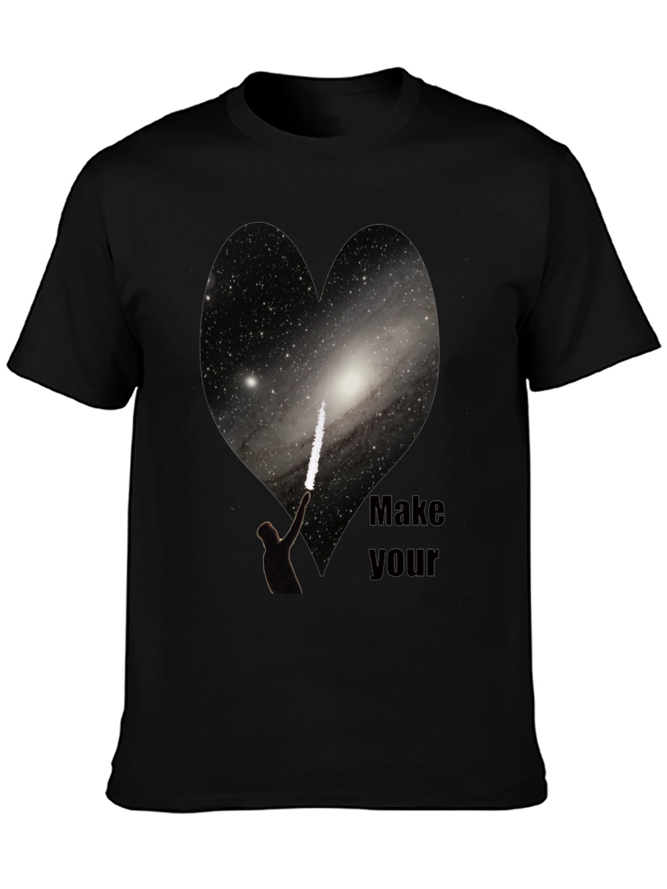 Galaxy Heart Tee - Make Your Mark in Style