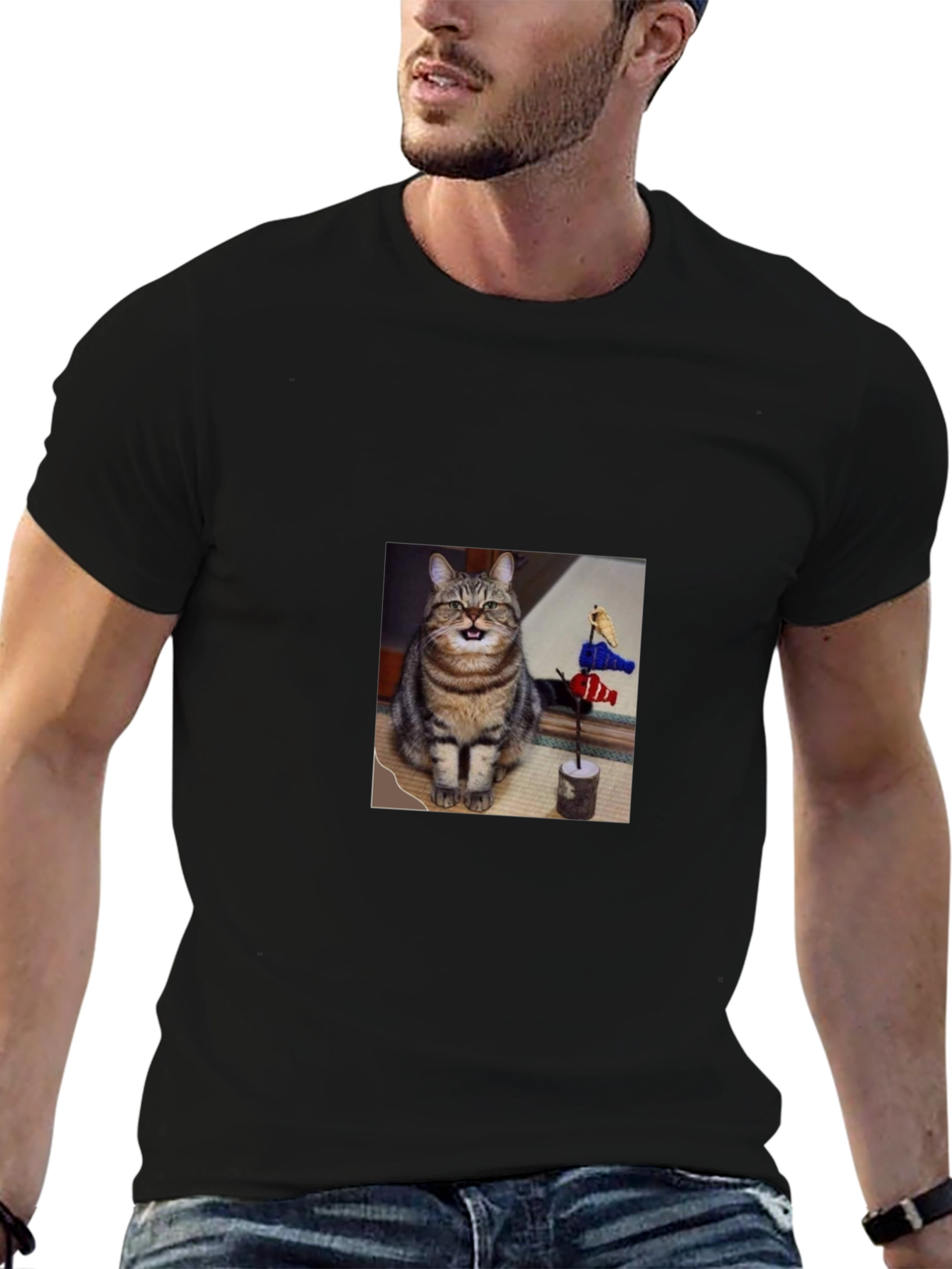 Cat Lover T-Shirt: Cute Tabby Design