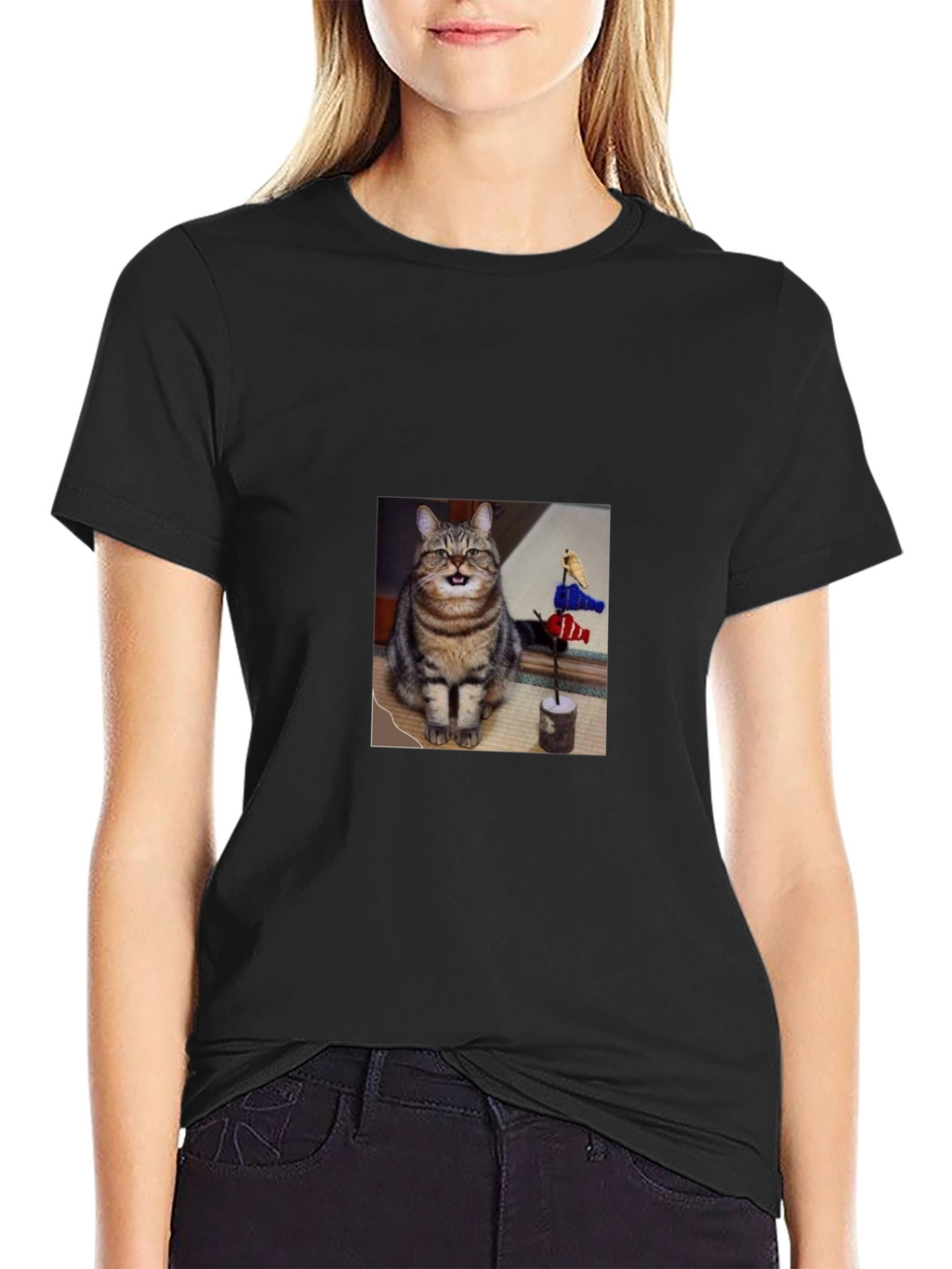 Cat Lover T-Shirt: Cute Tabby Design