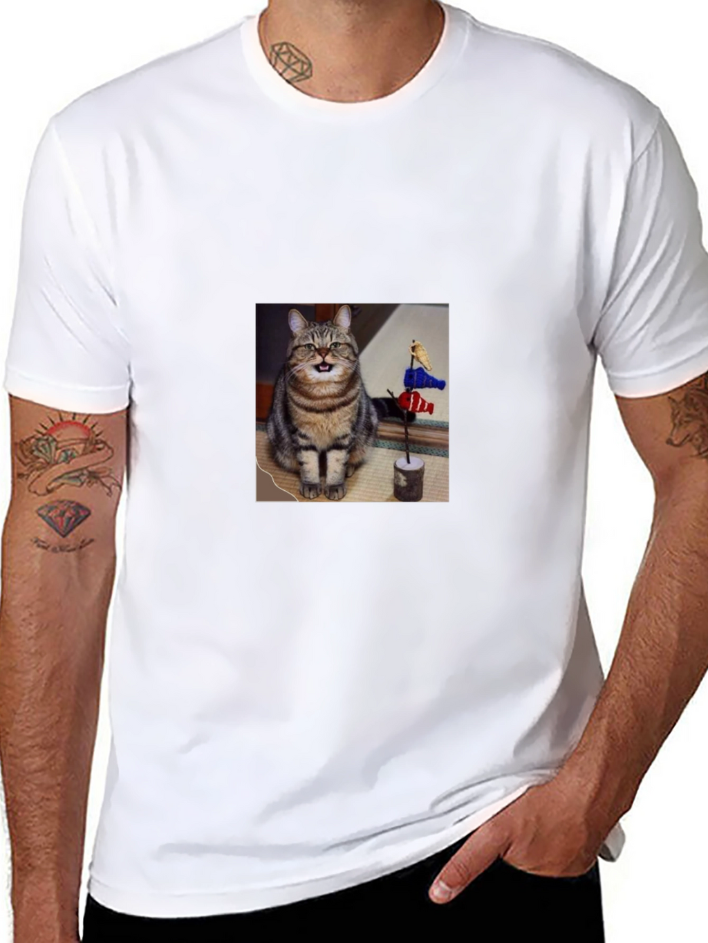 Cat Lover T-Shirt: Cute Tabby Design