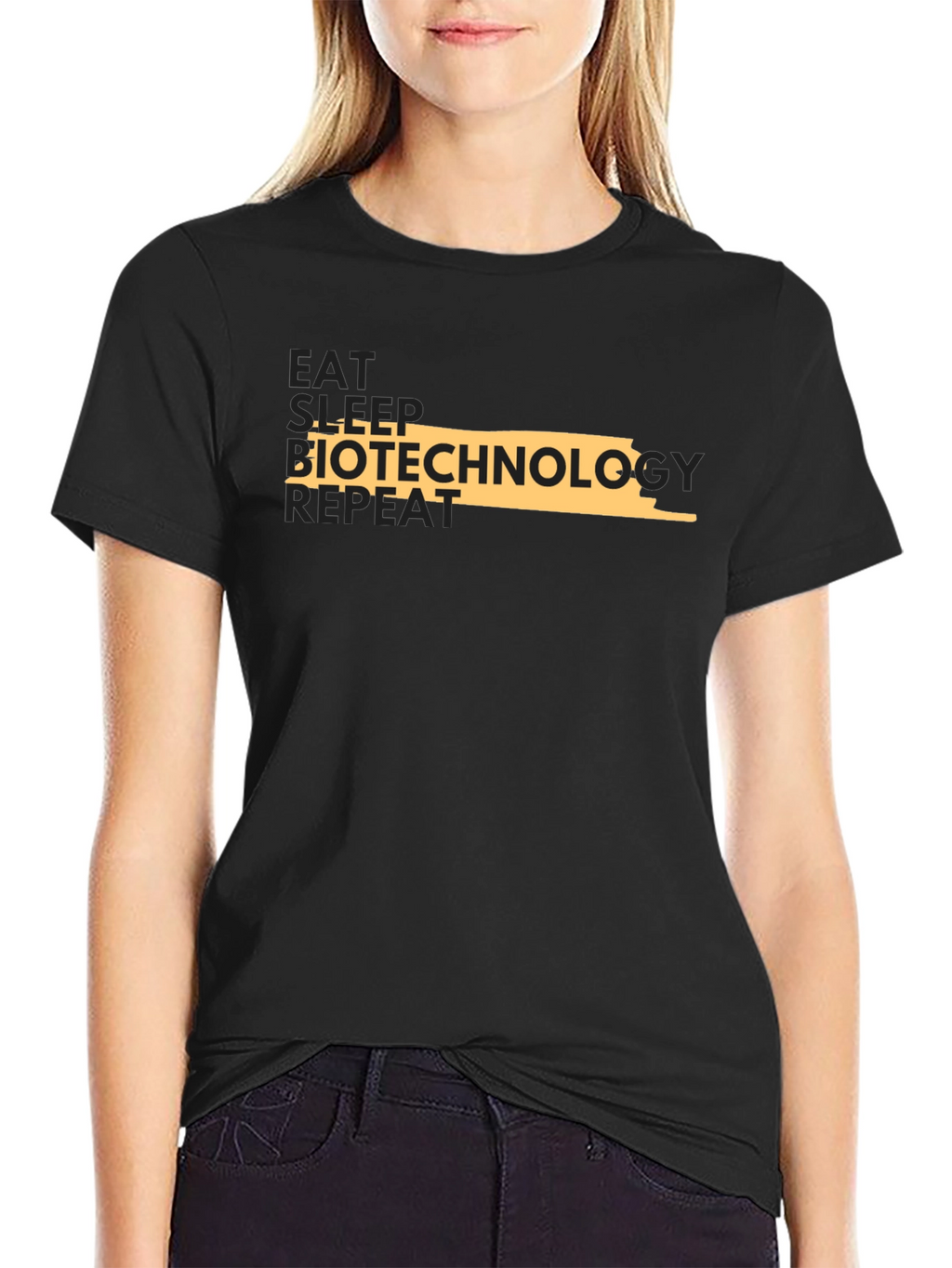 Biotechnology T-Shirt - Eat Sleep Repeat