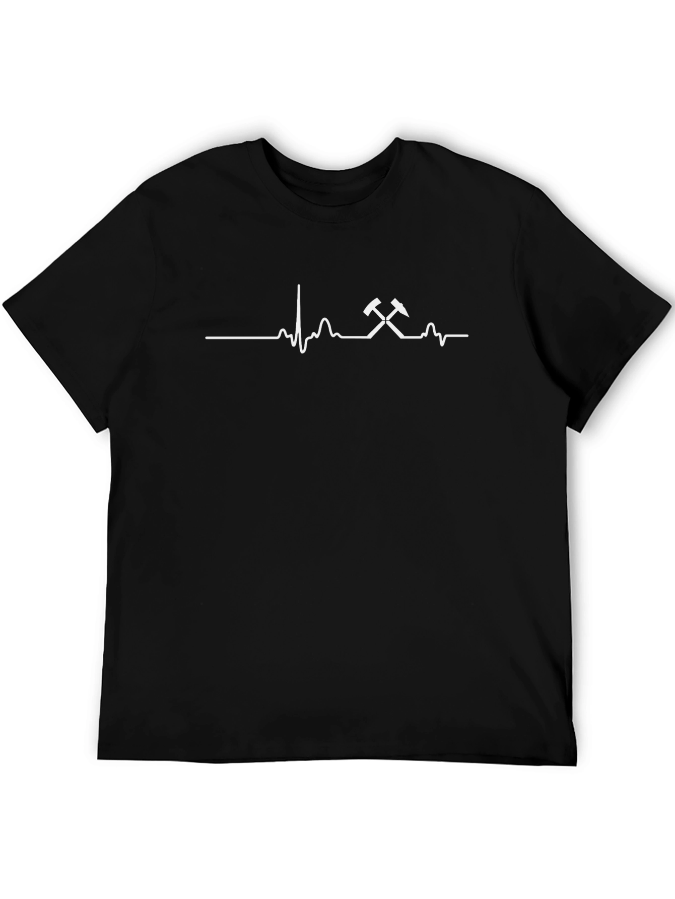 Miner Heartbeat T-Shirt - Black