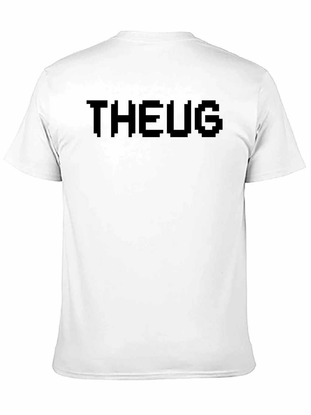 THEUG Pixel Graphic Black T-Shirt