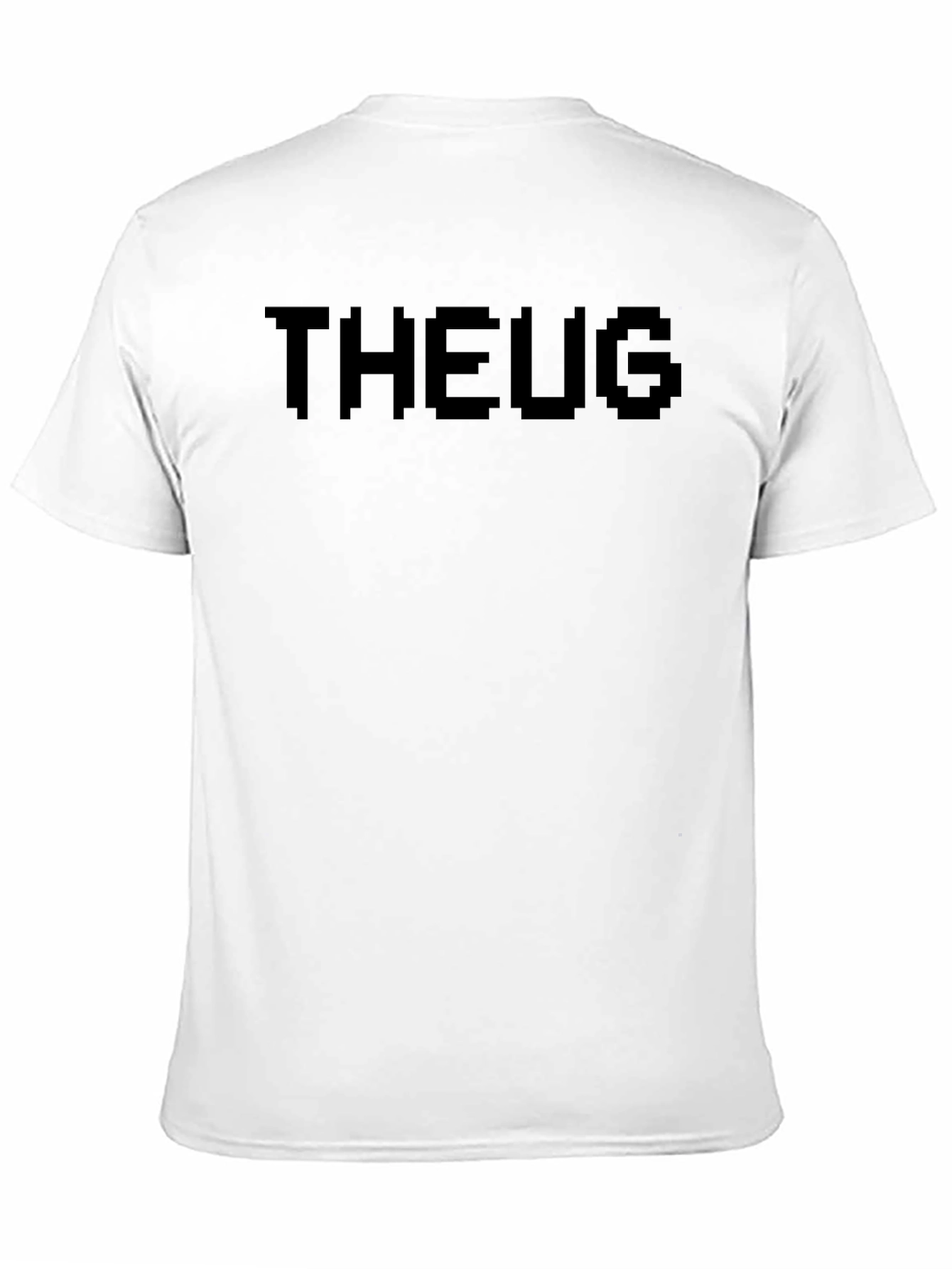 THEUG Pixel Graphic Black T-Shirt