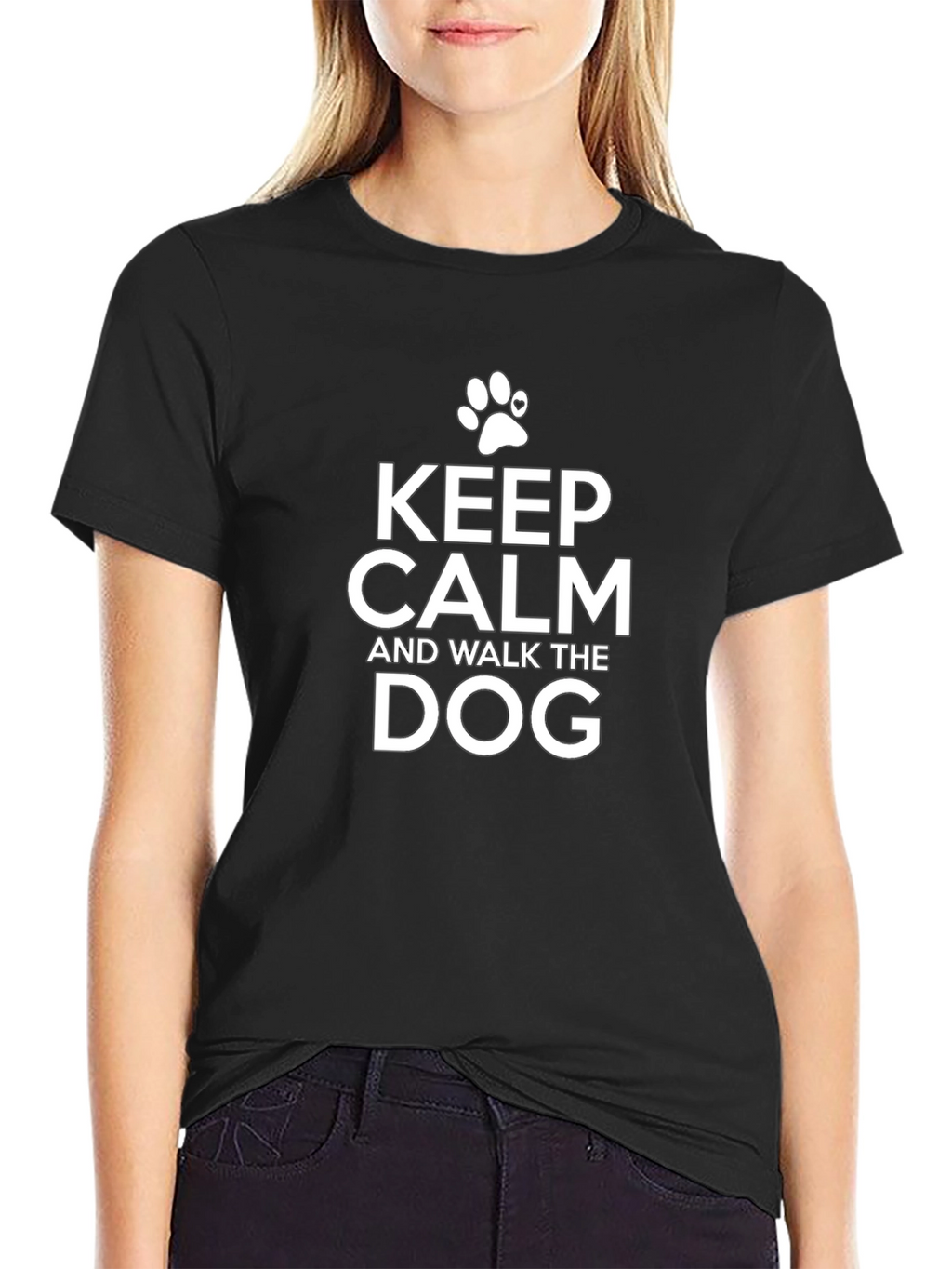 Keep Calm and Walk the Dog T-Shirt