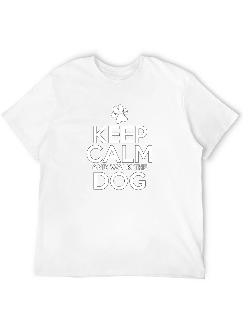 Keep Calm and Walk the Dog T-Shirt