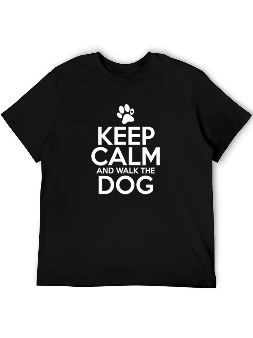 Keep Calm and Walk the Dog T-Shirt