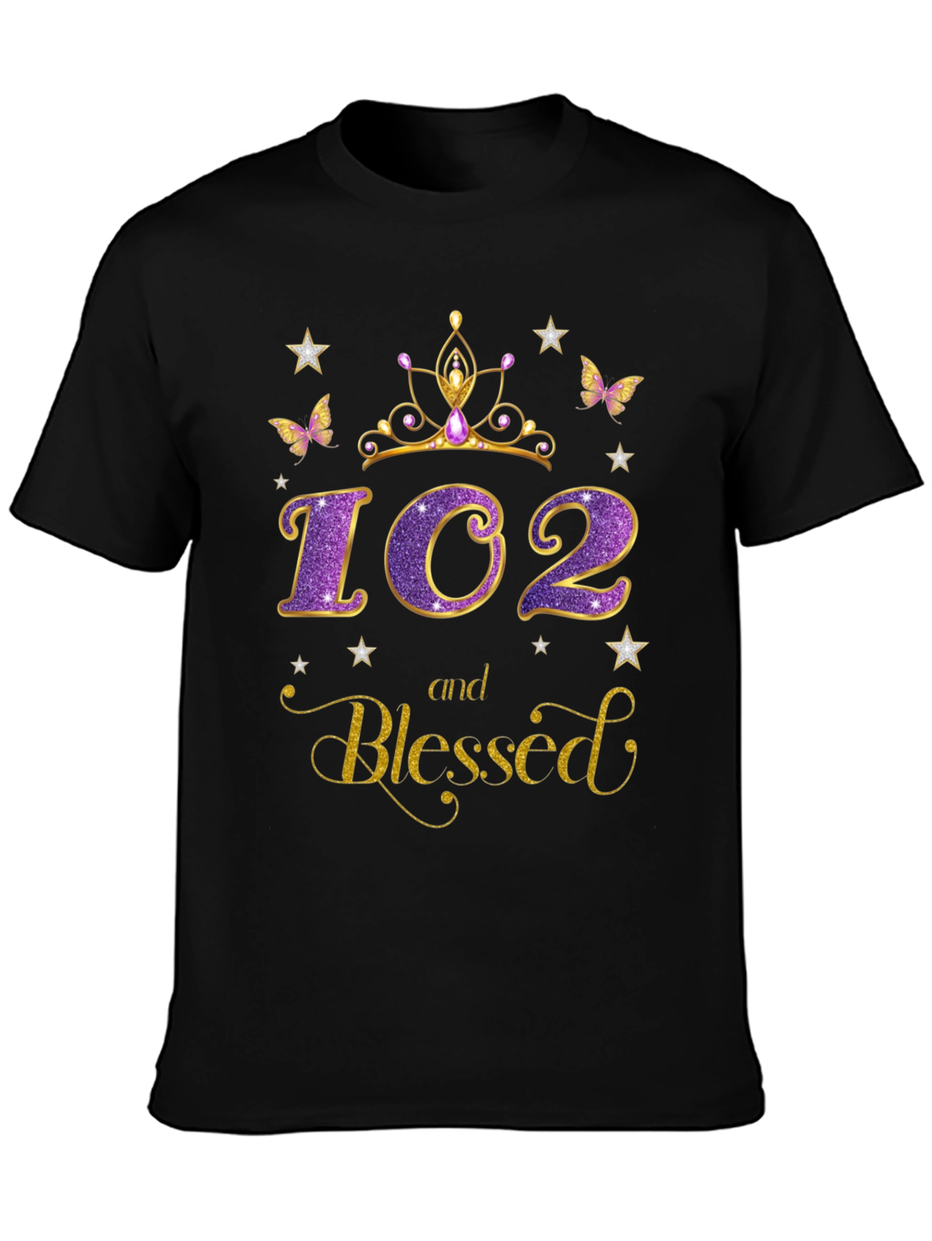 102 and Blessed Graphic Tee