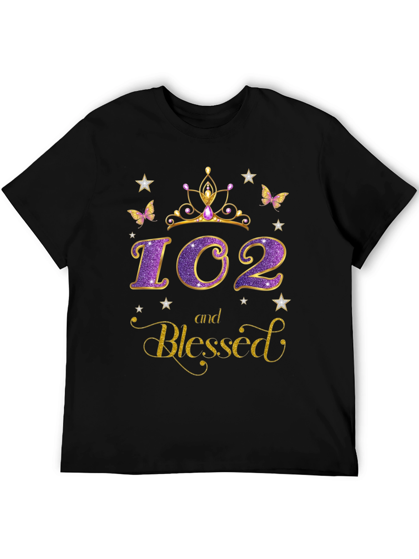 102 and Blessed Graphic Tee