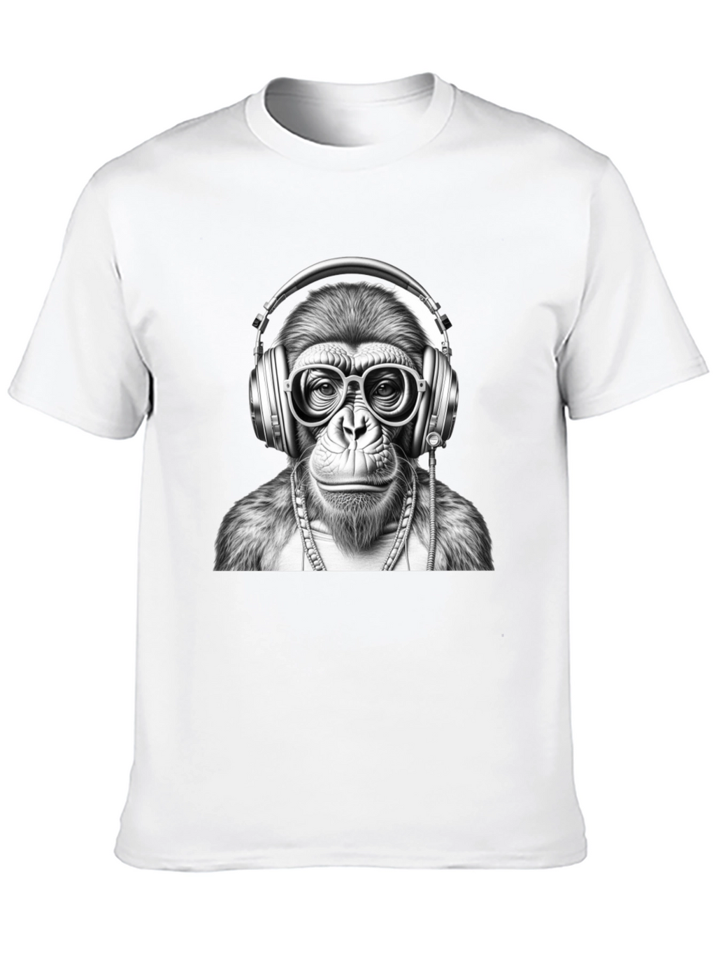 Cool Monkey DJ Graphic Tee
