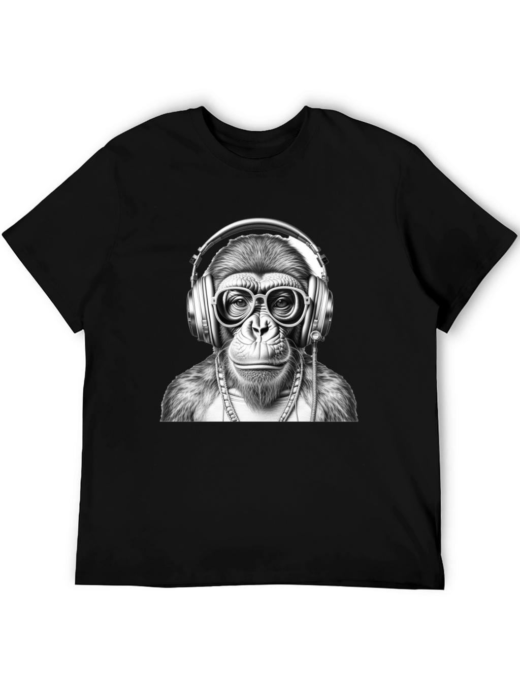 Cool Monkey DJ Graphic Tee