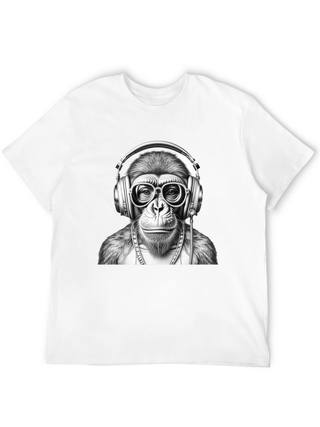 Cool Monkey DJ Graphic Tee