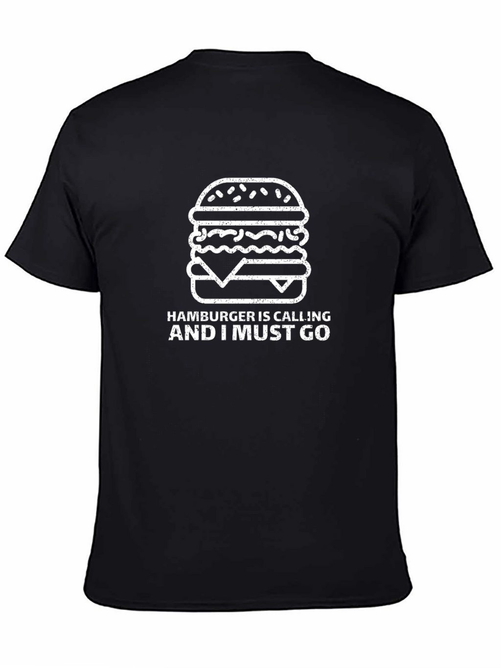 Hamburger Calling T-Shirt - Funny Foodie Tee
