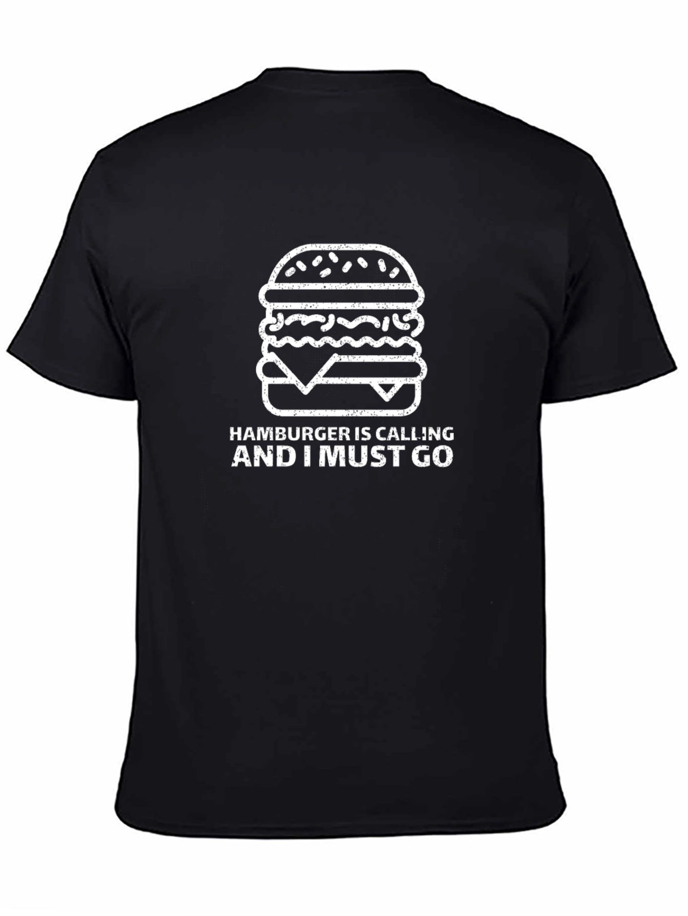 Hamburger Calling T-Shirt - Funny Foodie Tee