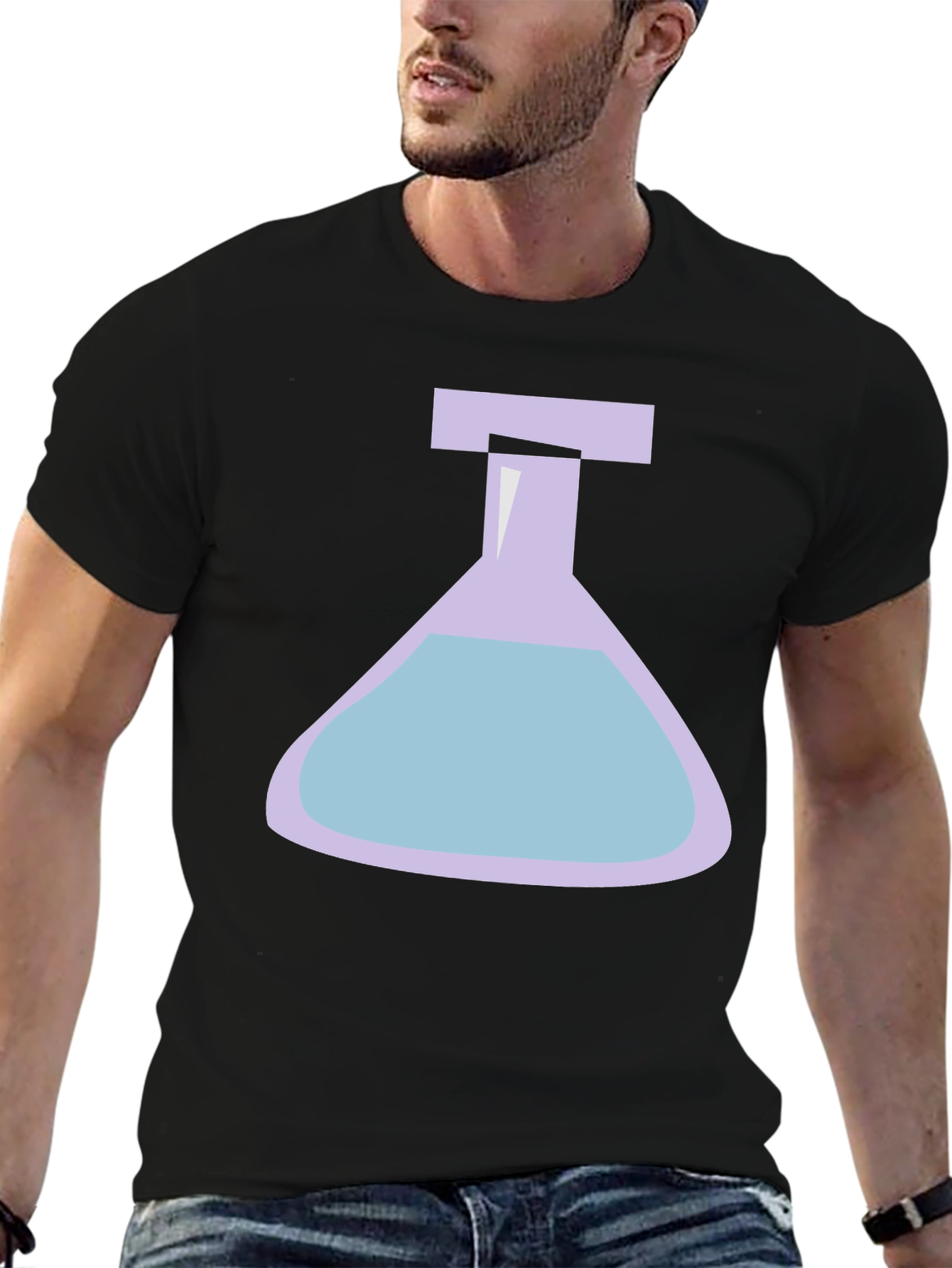 Science Flask Graphic T-Shirt