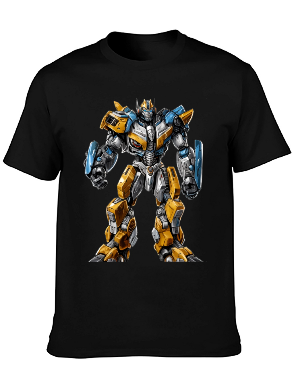 Transformer Robot Graphic Print T-Shirt