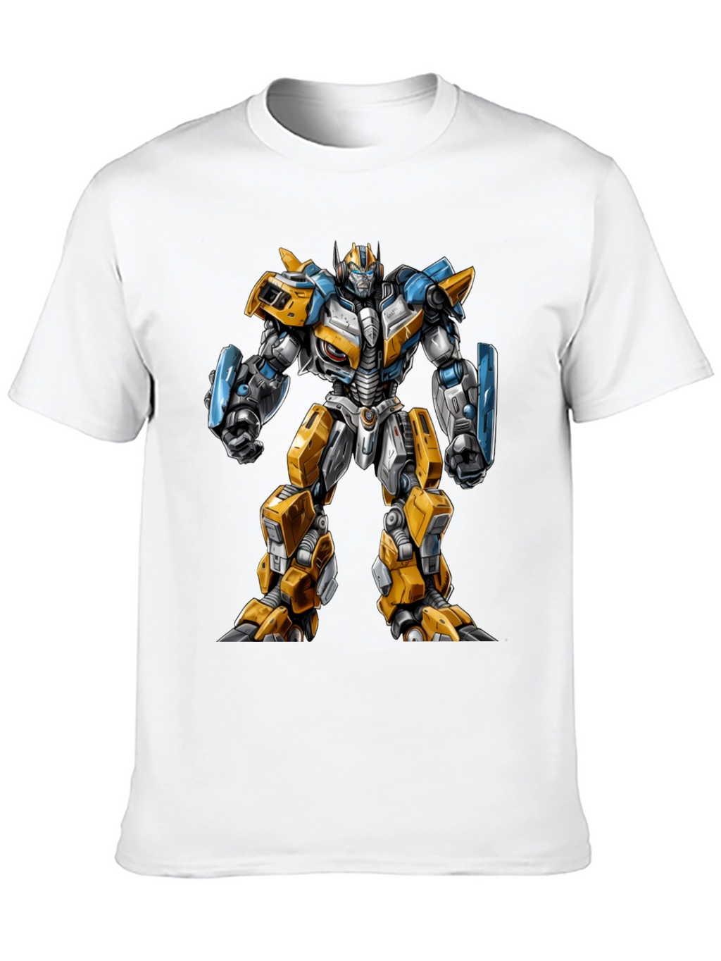 Transformer Robot Graphic Print T-Shirt