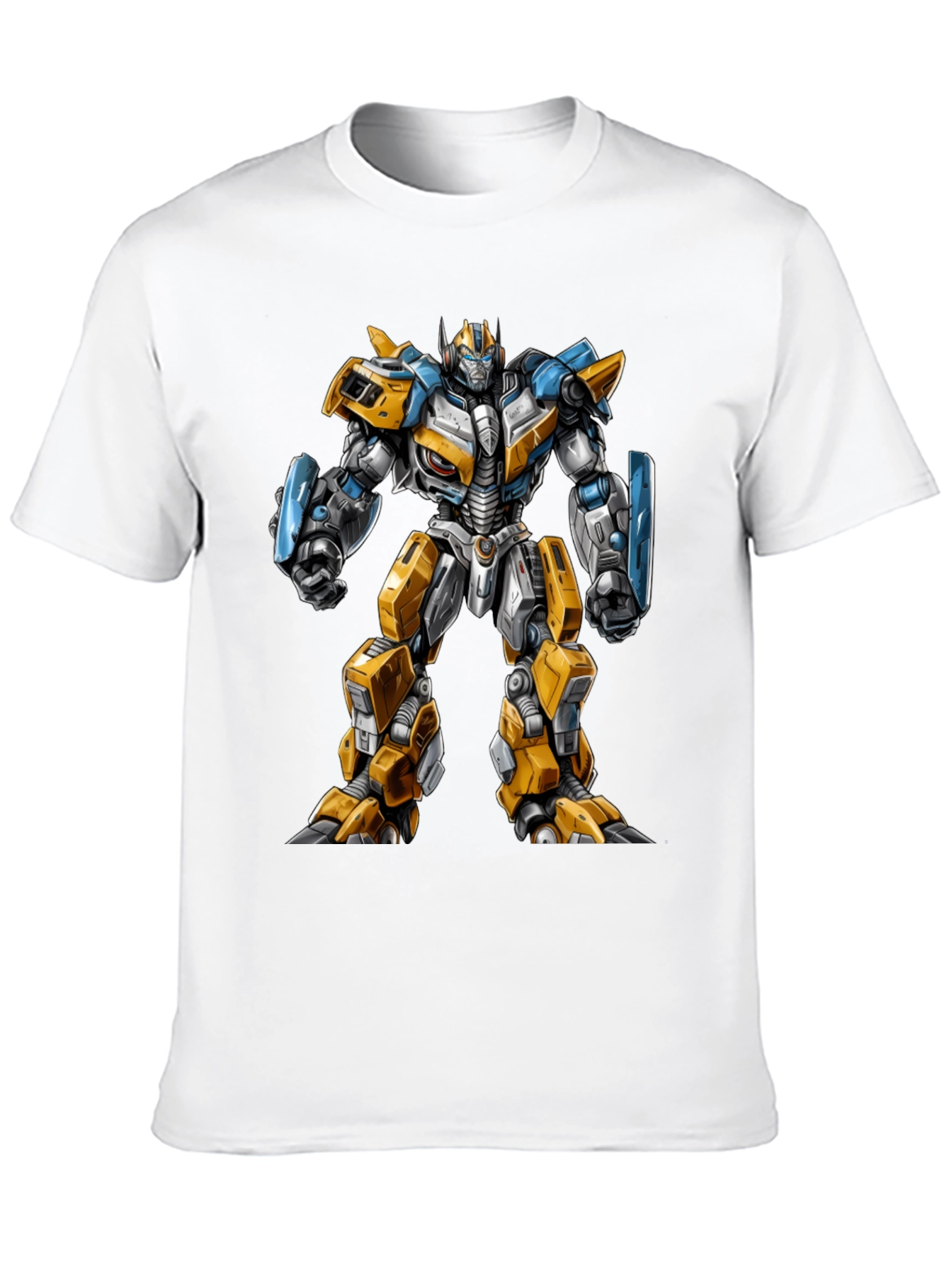 Transformer Robot Graphic Print T-Shirt