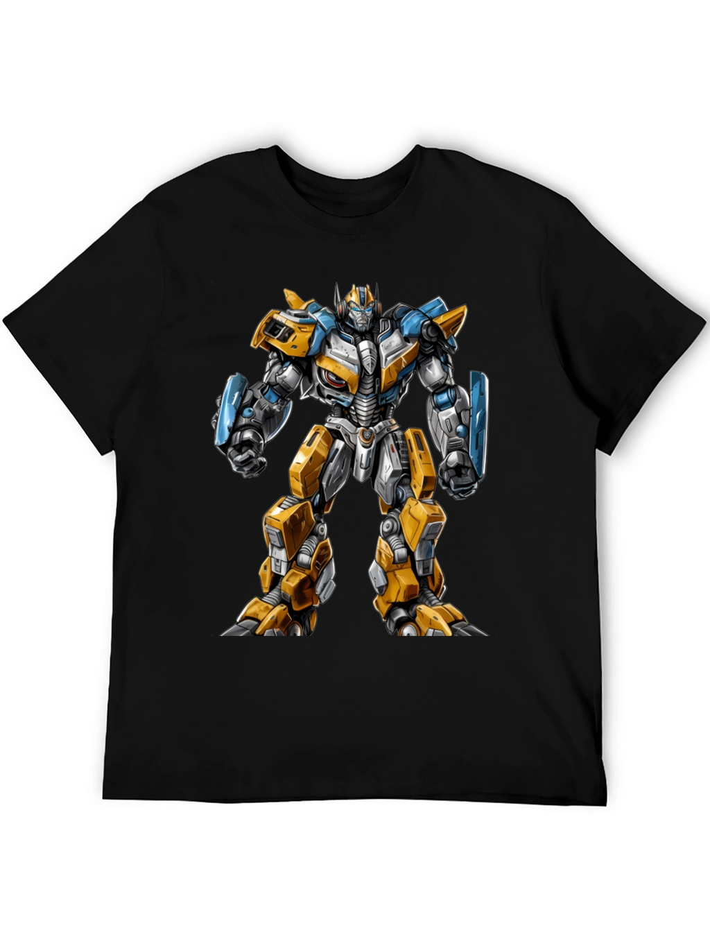 Transformer Robot Graphic Print T-Shirt