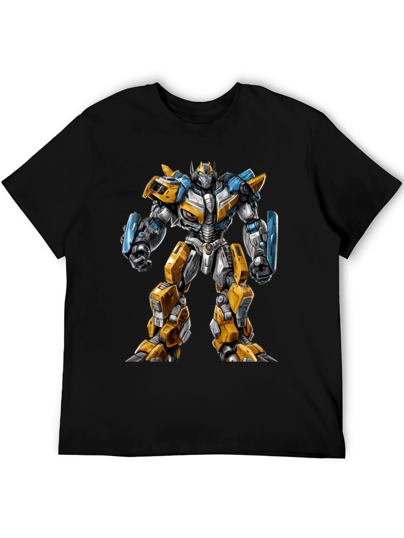 Transformer Robot Graphic Print T-Shirt