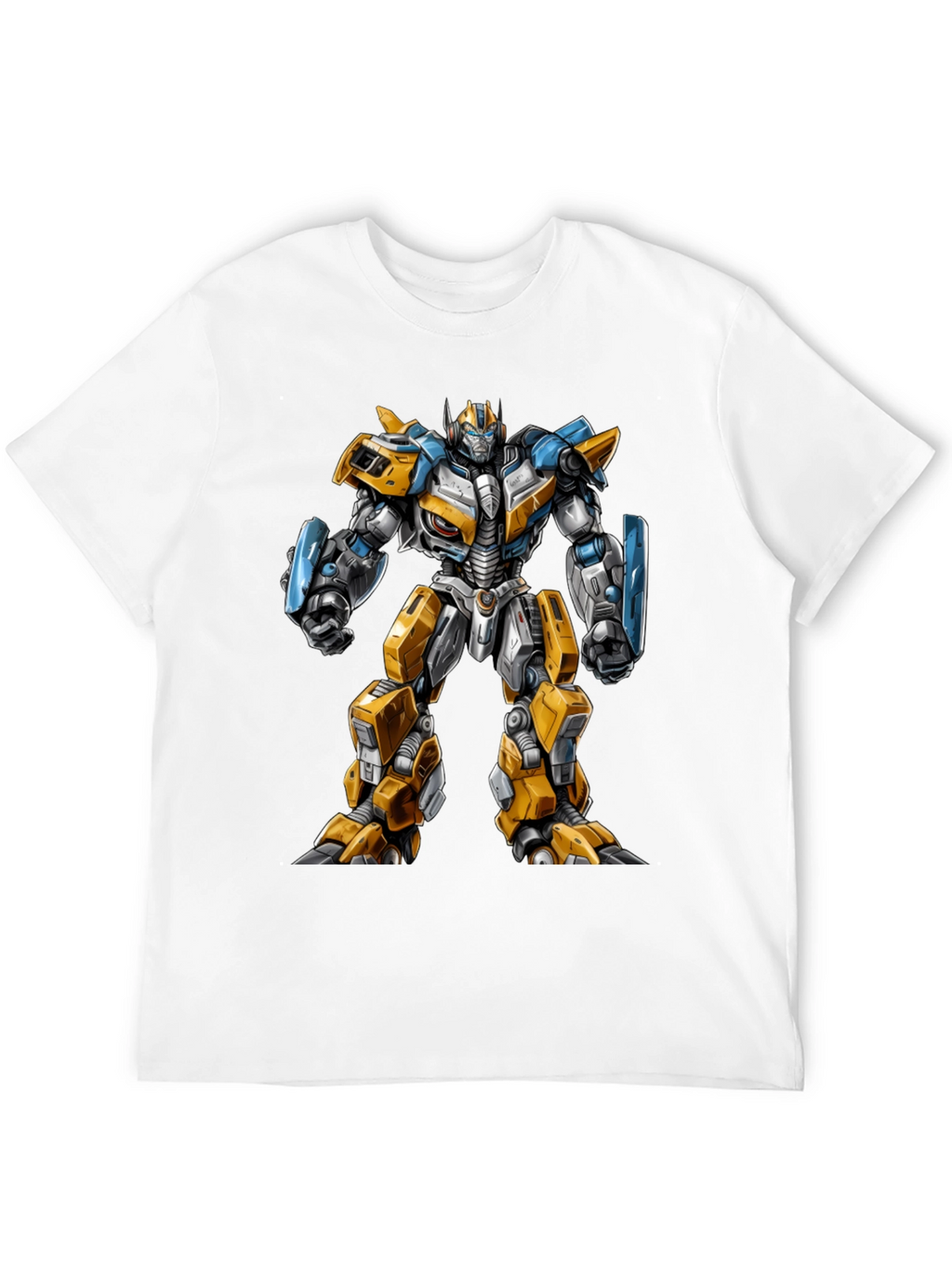 Transformer Robot Graphic Print T-Shirt