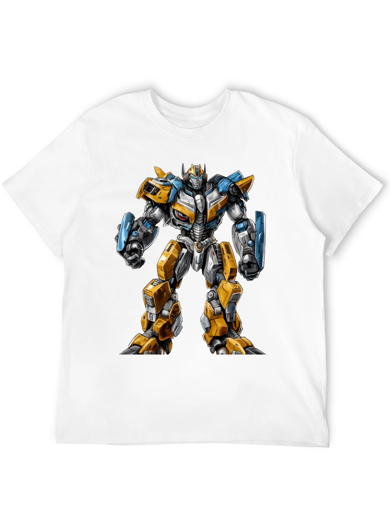 Transformer Robot Graphic Print T-Shirt