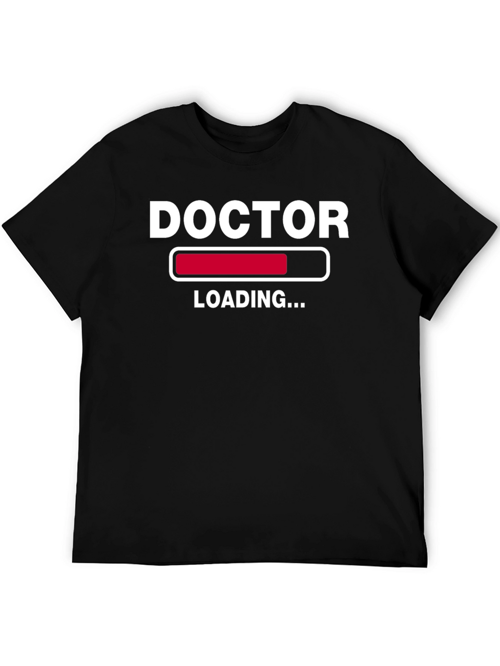 Doctor Loading Graphic T-Shirt - Black