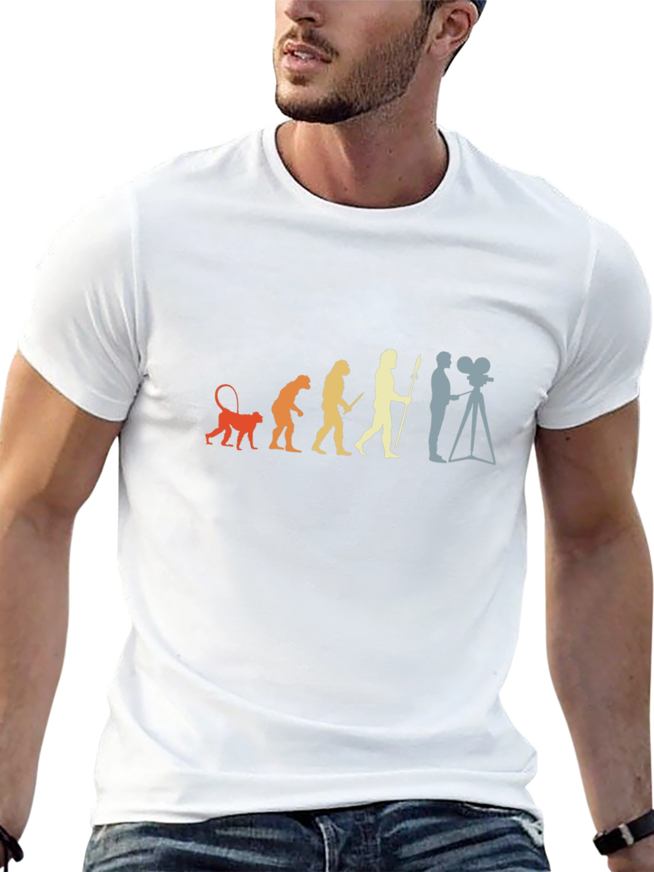 Evolution of Film T-Shirt