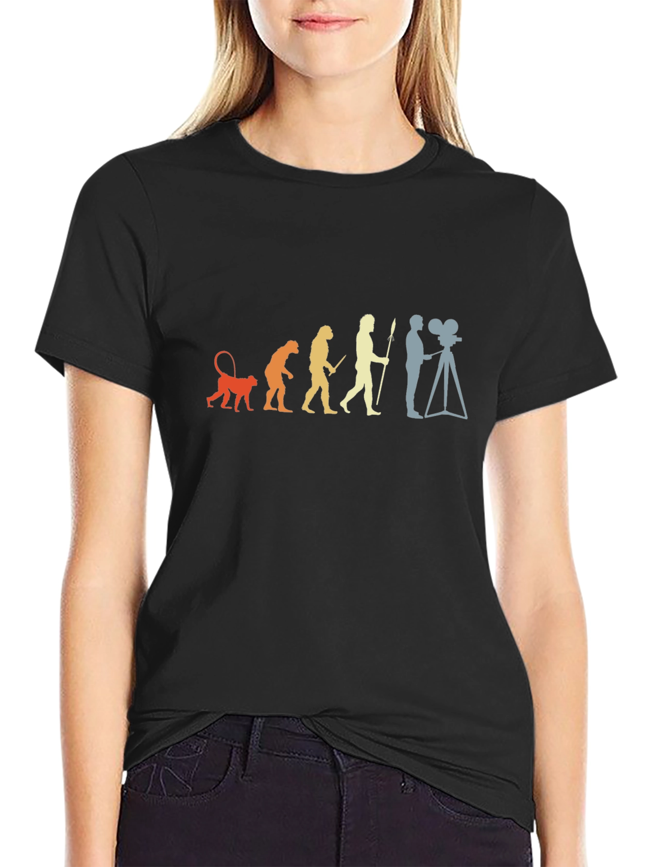 Evolution of Film T-Shirt