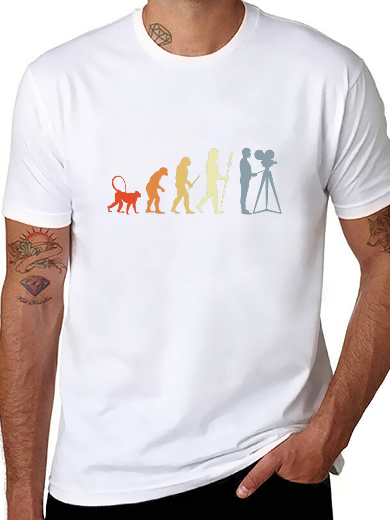Evolution of Film T-Shirt