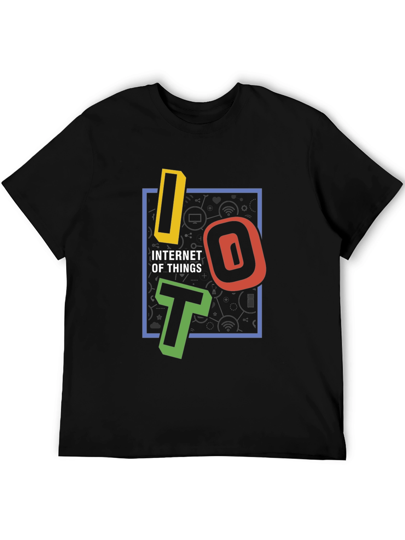 Internet of Things Graphic Tee - Black