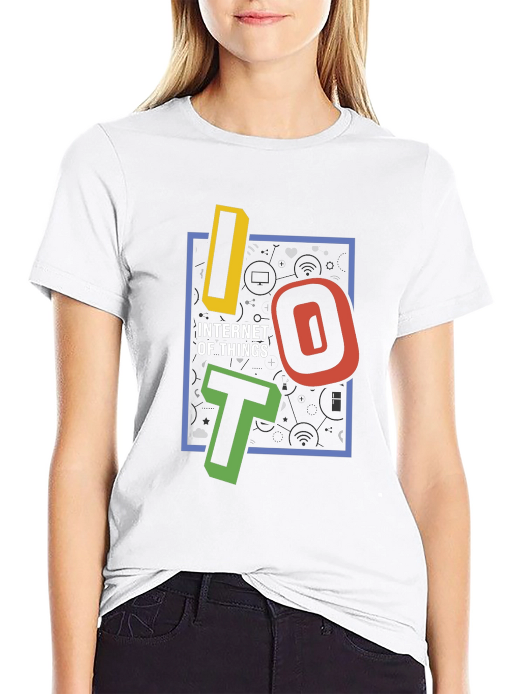 Internet of Things Graphic Tee - Black