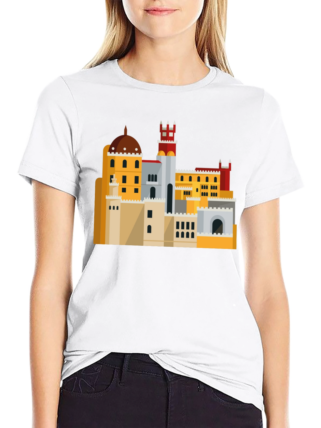 Architectural Landmark Graphic Tee