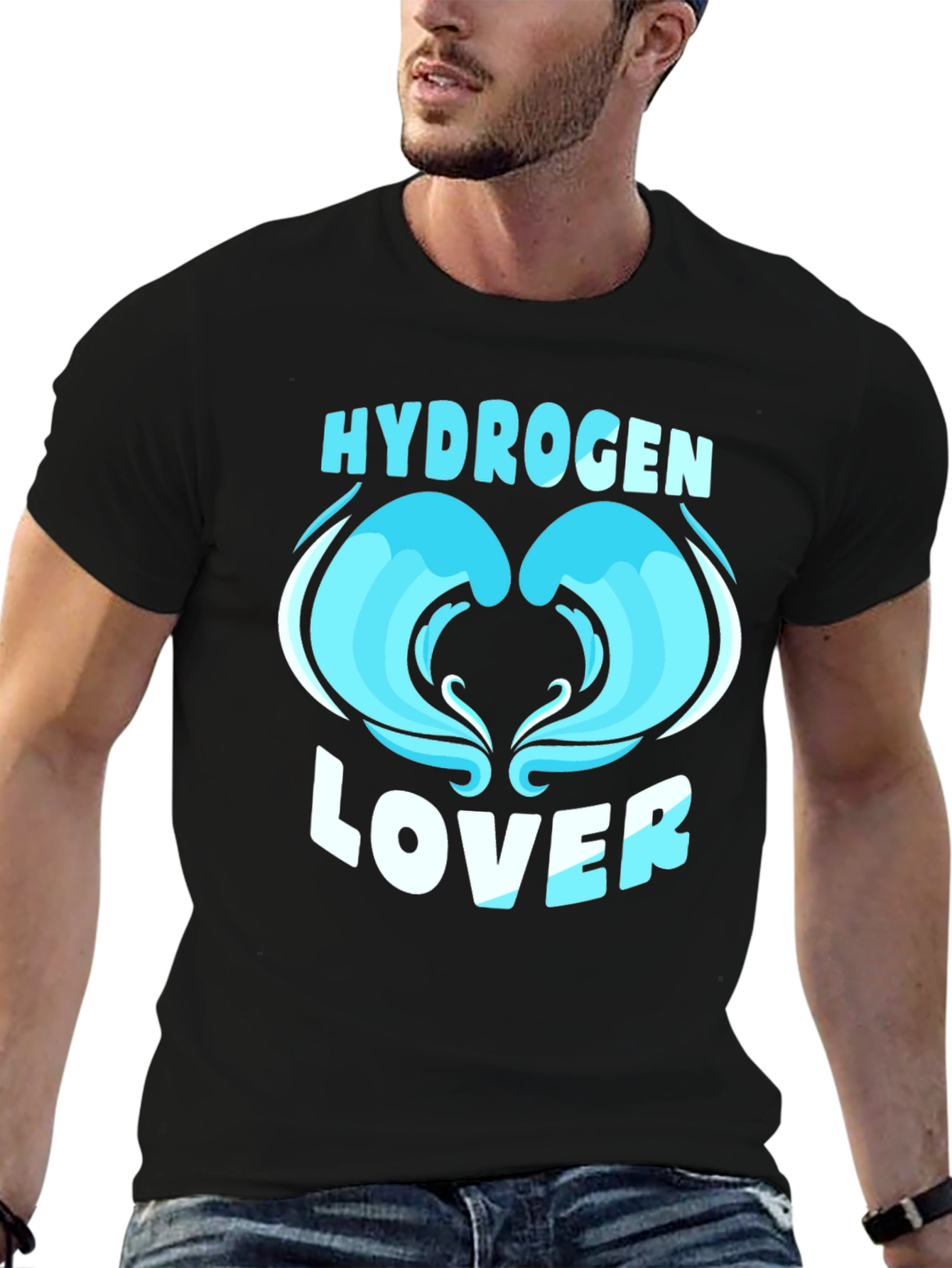 Hydrogen Lover Graphic T-Shirt Chemistry Enthusiast Tee
