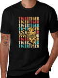 Retro Tiger Graphic T-Shirt