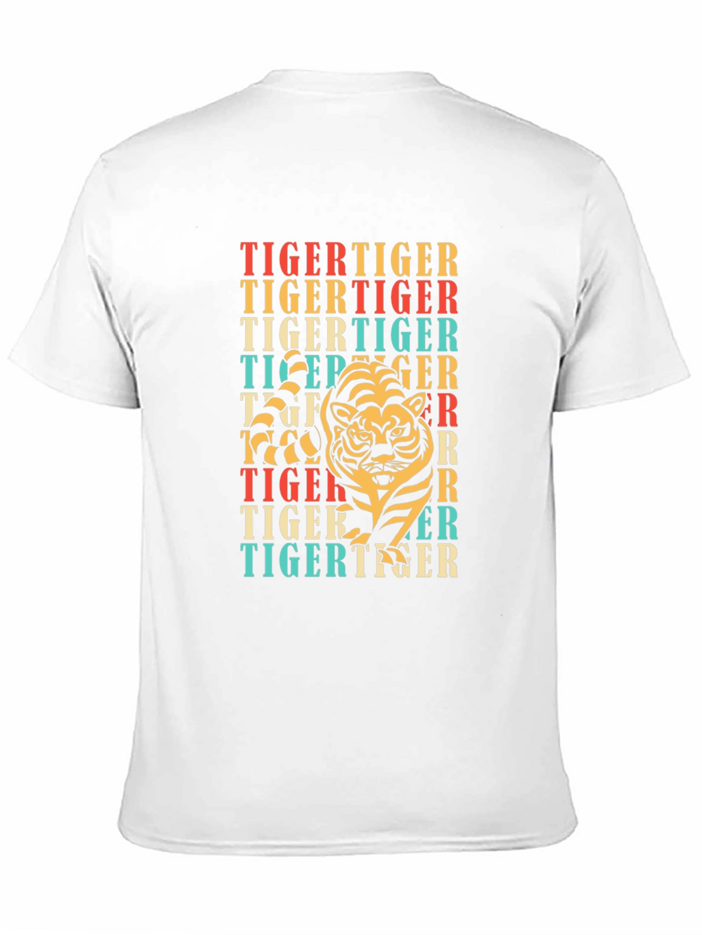 Retro Tiger Graphic T-Shirt