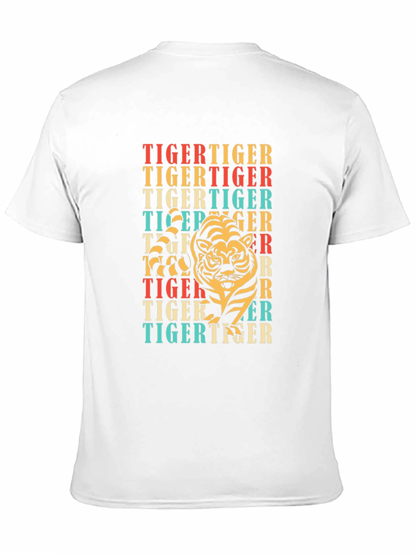 Retro Tiger Graphic T-Shirt